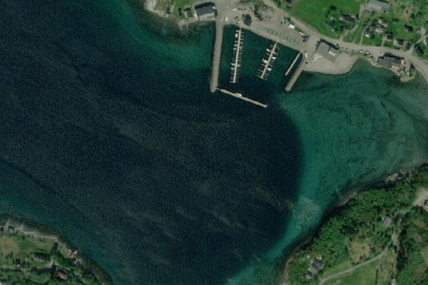 Satellitenbild der Umgebung von Kvina