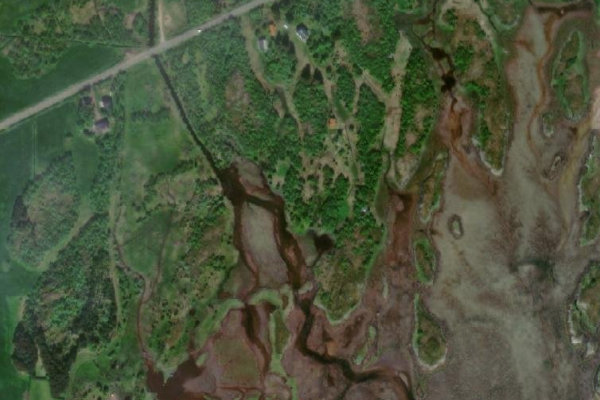 Satellitenbild der Umgebung von Holmtjønna