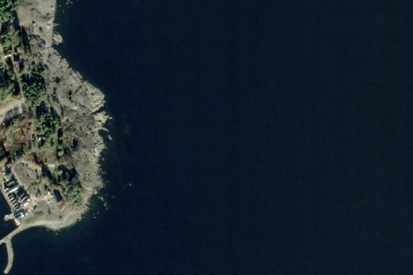 Satellitenbild der Umgebung von Skvalpen