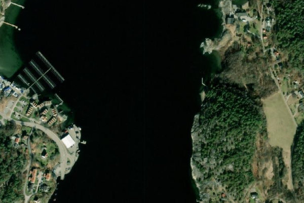 Satellitenbild der Umgebung von Svanesund