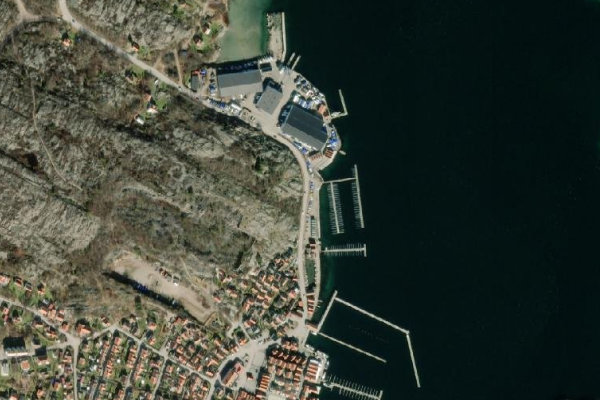 Satellitenbild der Umgebung von Malmö bukt