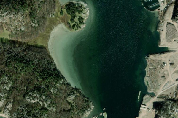 Satellitenbild der Umgebung von Rixö sund