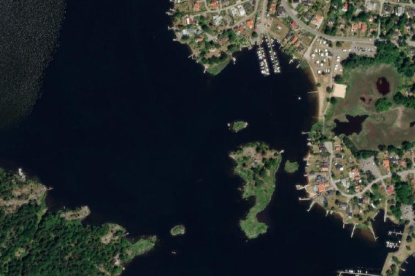 Satellitenbild der Umgebung von Ekenäs Badplats