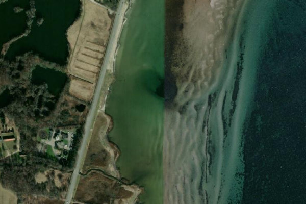 Satellitenbild der Umgebung von Nivå Strandpark