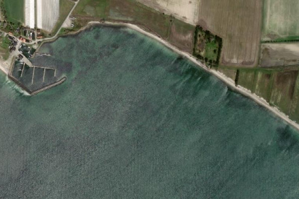 Satellitenbild der Umgebung von Mårup Havn