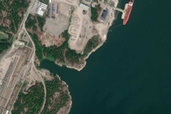 Satellitenbild der Umgebung von Öljysatama