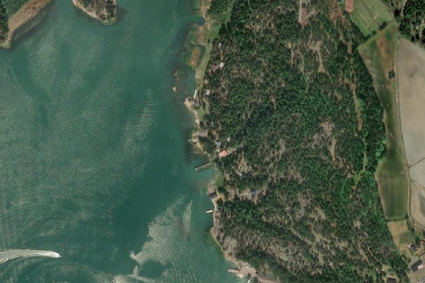 Satellitenbild der Umgebung von Parattula · Küste