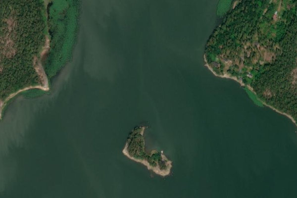 Satellitenbild der Umgebung von Hoplahti