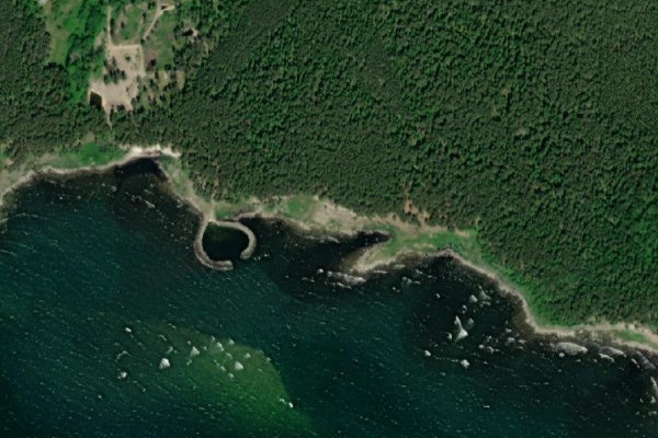 Satellitenbild der Umgebung von Lautri sadam
