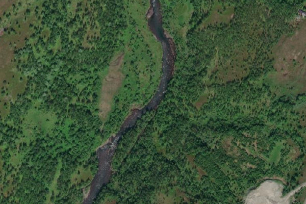 Satellitenbild der Umgebung von Kvalsundelva