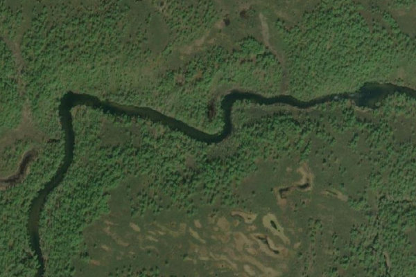 Satellitenbild der Umgebung von Munkelva - Uvdu