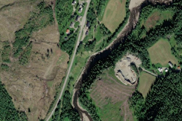 Satellitenbild der Umgebung von Kongsmoelva
