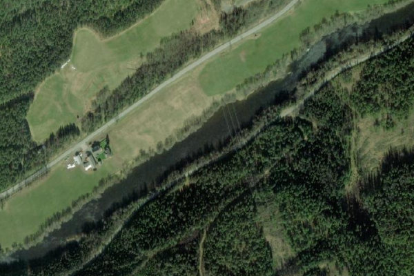 Satellitenbild der Umgebung von Stordalselva