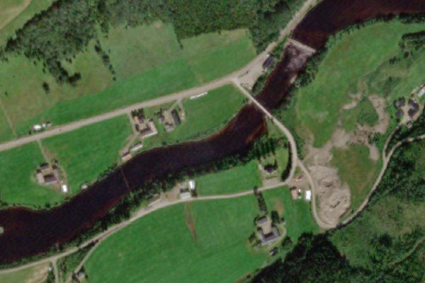 Satellitenbild der Umgebung von Nea - Ganka