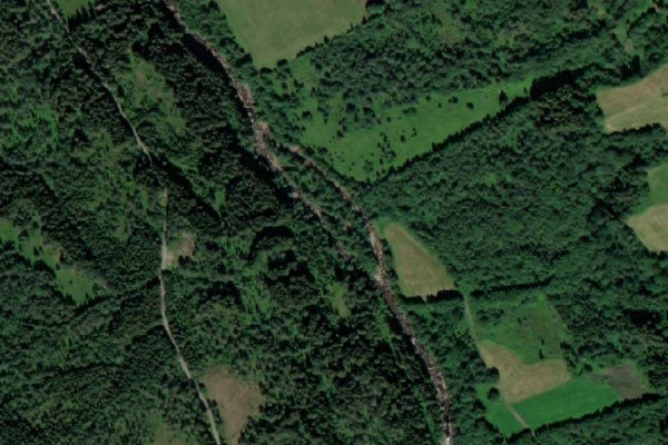 Satellitenbild der Umgebung von Mittetelva