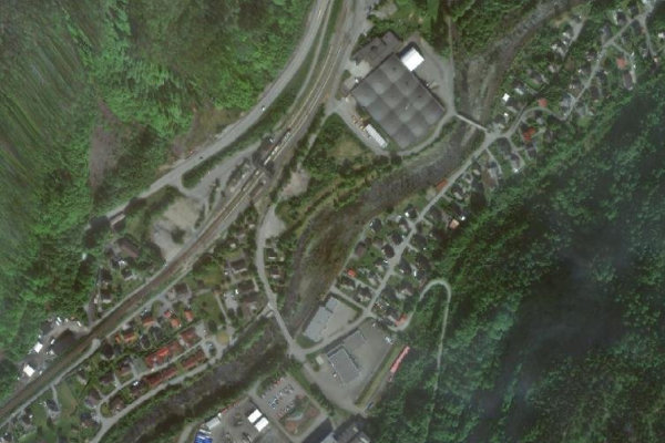 Satellitenbild der Umgebung von Daleelva