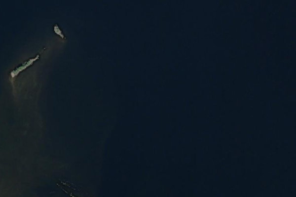 Satellitenbild der Umgebung von Sperillen