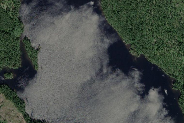 Satellitenbild der Umgebung von Store Lyseren