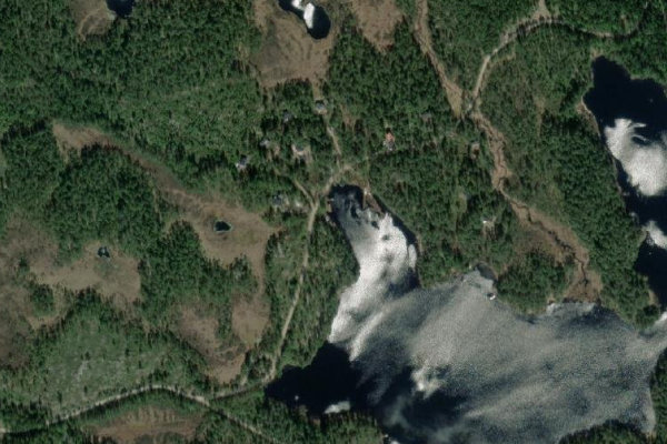 Satellitenbild der Umgebung von Stangebrot