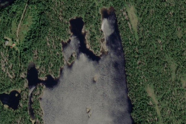 Satellitenbild der Umgebung von Søndre Boksjø