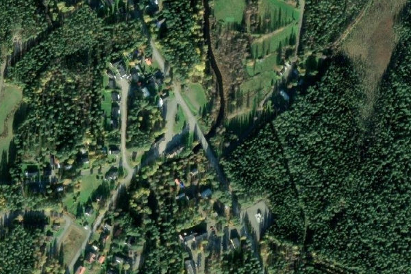 Satellitenbild der Umgebung von Kvarnån (Luleå)