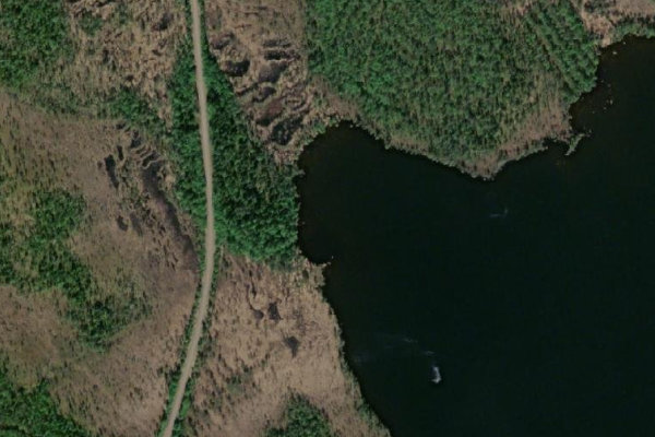 Satellitenbild der Umgebung von Hornträsket