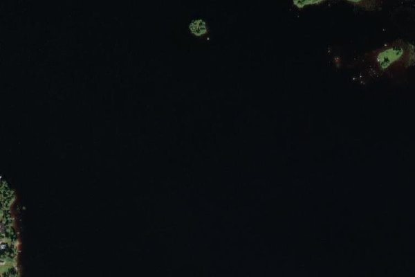 Satellitenbild der Umgebung von Kroksjö Täfteträskets