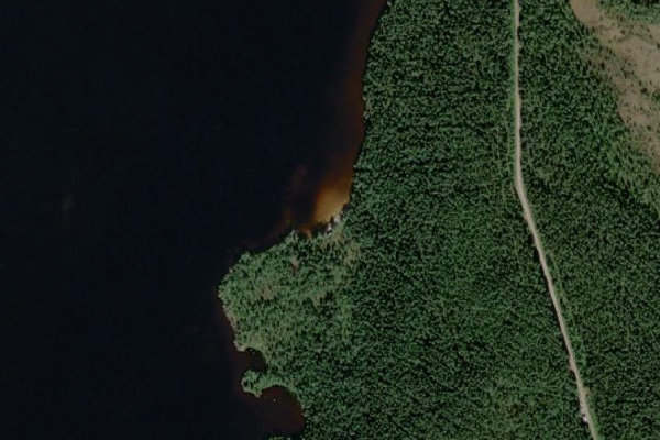 Satellitenbild der Umgebung von Bäcksjön