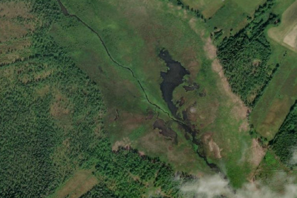 Satellitenbild der Umgebung von Kvarnån (Strömsund)