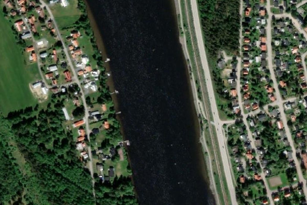 Satellitenbild der Umgebung von Storån (Västerbotten)