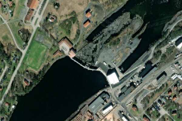Satellitenbild der Umgebung von Indalsälven