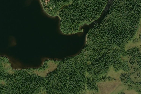 Satellitenbild der Umgebung von Messlingen