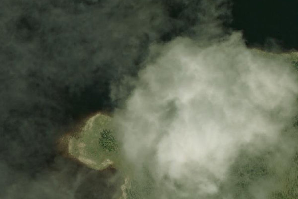 Satellitenbild der Umgebung von Övre Särvsjön