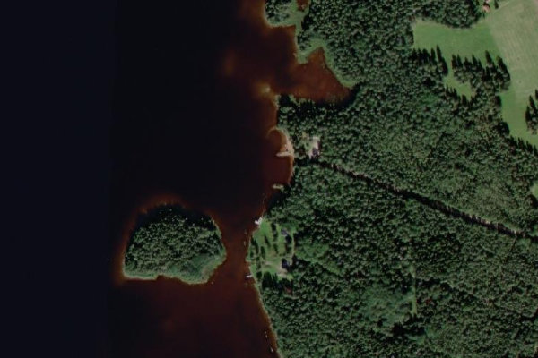Satellitenbild der Umgebung von Orsasjön