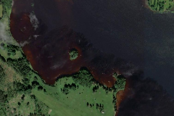 Satellitenbild der Umgebung von Vågsjön (Falun)