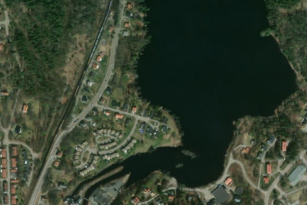 Satellitenbild der Umgebung von Gårlången