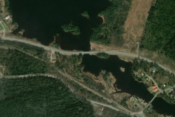 Satellitenbild der Umgebung von Nedre Hillen