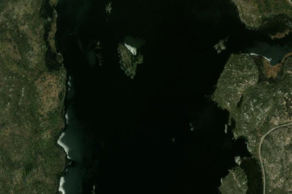 Satellitenbild der Umgebung von Märrsjön