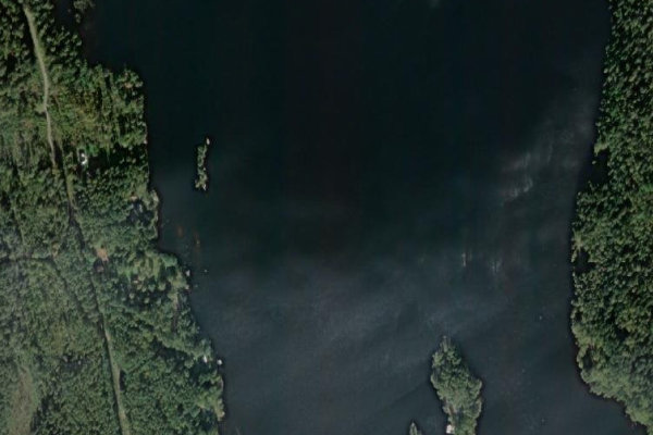 Satellitenbild der Umgebung von Skärgen