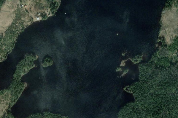 Satellitenbild der Umgebung von Ulvsjön