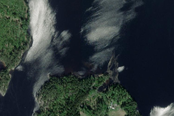 Satellitenbild der Umgebung von Stora Le – Foxen