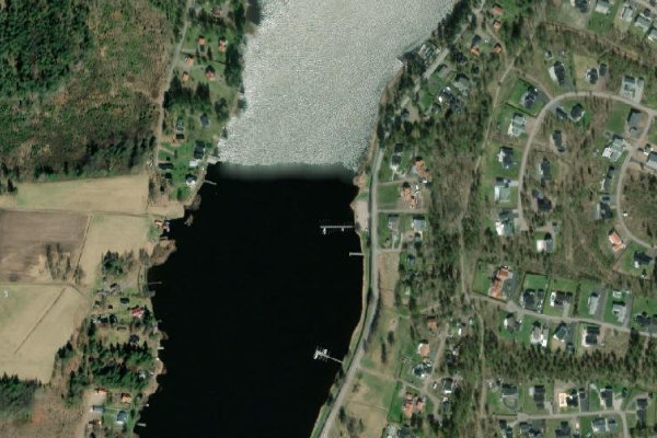 Satellitenbild der Umgebung von Vänern – Hjälmarsnäs