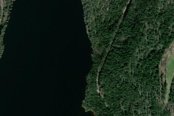 Satellitenbild der Umgebung von Nedre Kalven