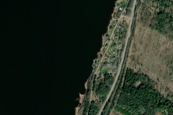 Satellitenbild der Umgebung von Vänern – Stranden
