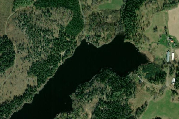 Satellitenbild der Umgebung von Lien (Finspång)