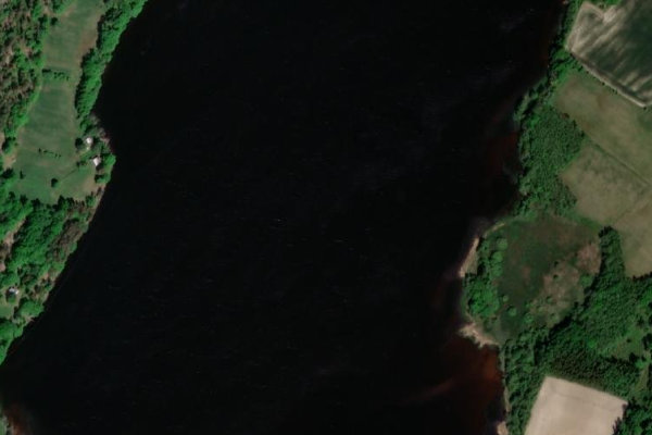 Satellitenbild der Umgebung von Örsjön (Mellerud)