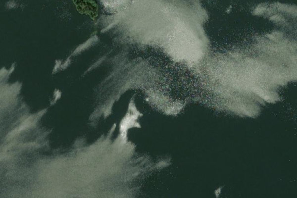 Satellitenbild der Umgebung von Risten