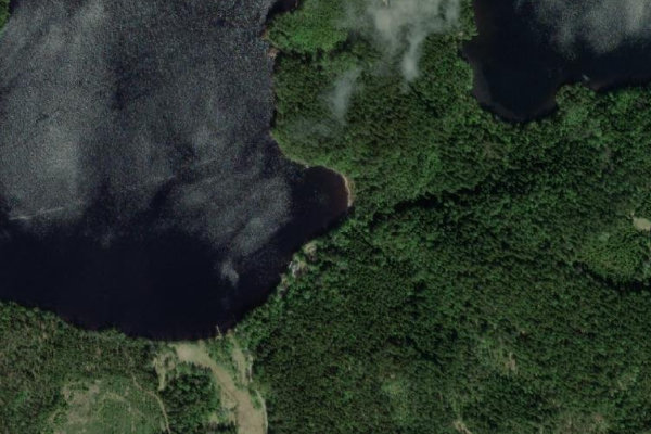 Satellitenbild der Umgebung von Lången (Vårgårda)