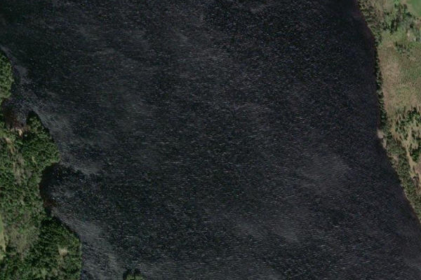 Satellitenbild der Umgebung von Västra Lägern