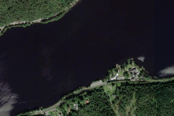 Satellitenbild der Umgebung von Landvettersjön
